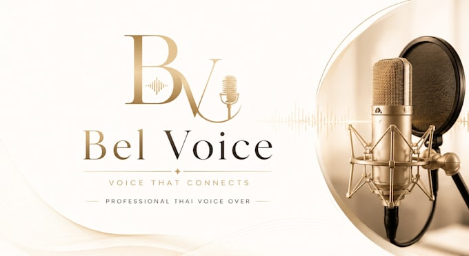 record professional thai and english male voice