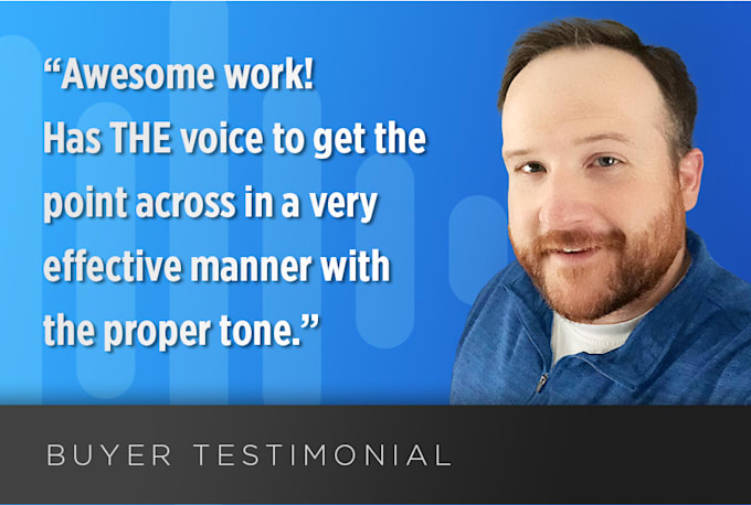record a professional american male voice over for your elearning course