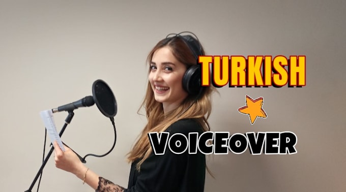 record what you need in turkish voiceover