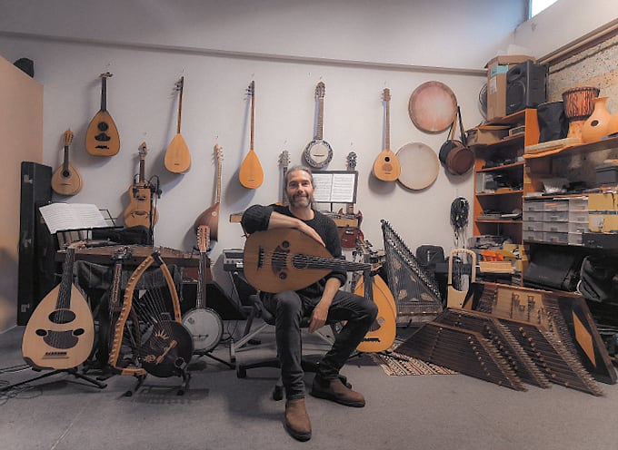 record oud, electric oud, cümbüs
