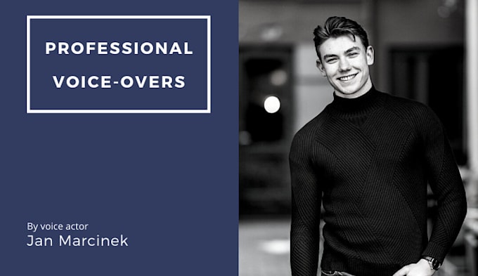 record a professional english voiceover