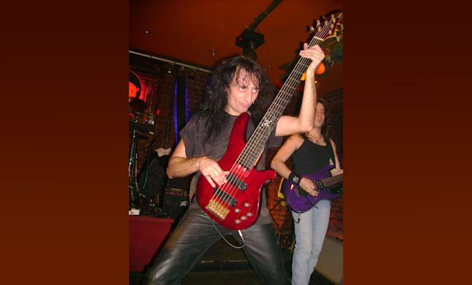 record proffesional rocking bass for your song