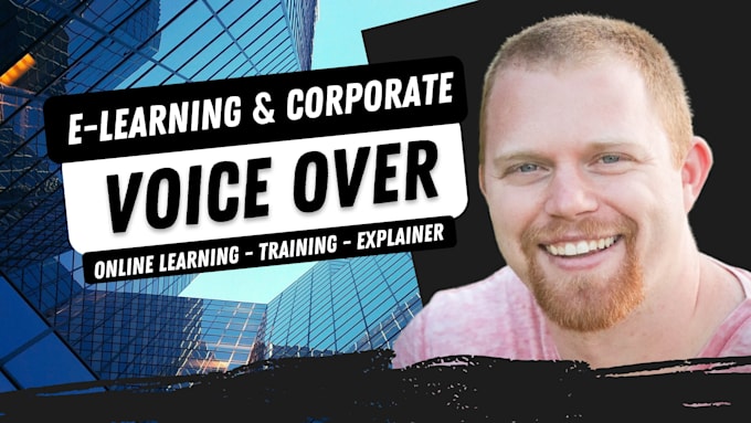 record male voiceover for corporate narration and elearning