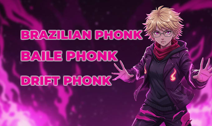 make brazilian phonk, hardtekk, baile phonk beats for you