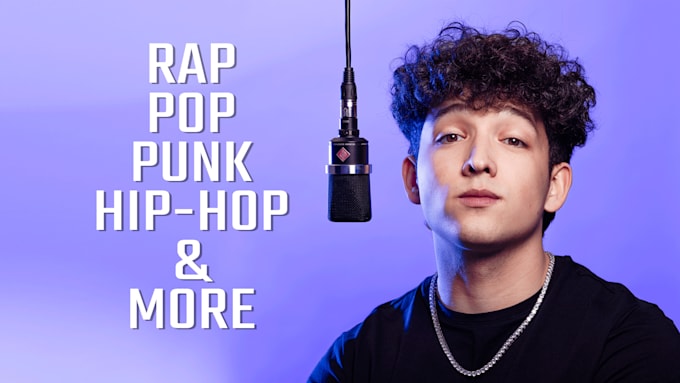 sing, rap, or do a hook on your beat