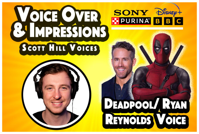 record a brilliant deadpool or ryan reynolds voice
