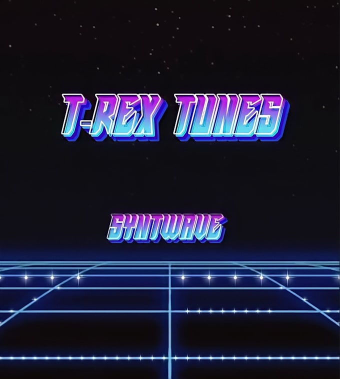 create an original synthwave
