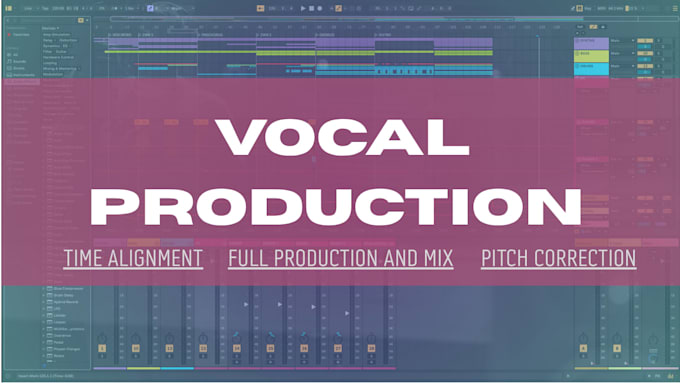 manually pitch correct, comp and time align your vocals