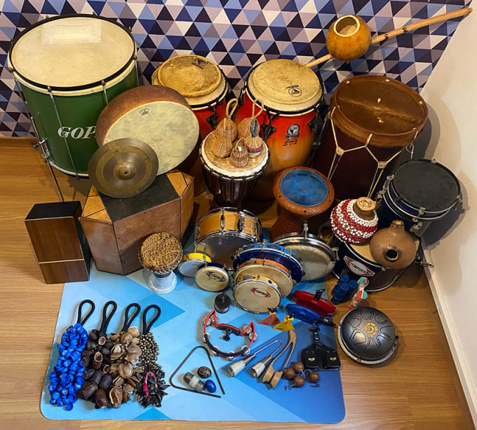 Record the best of brazilian percussion in your songs by Gustavogodoy br Fiverr