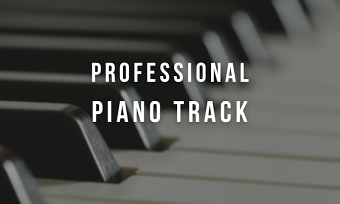 be your professional pianist