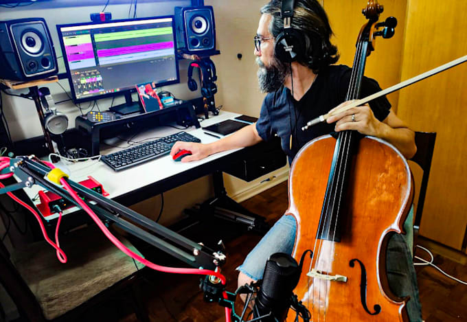record a professional cello part for your project