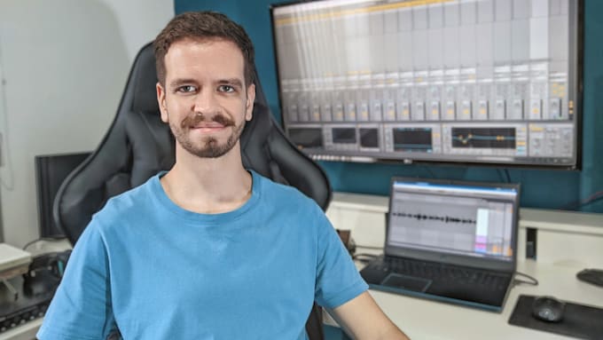 compose and record a custom background song for you
