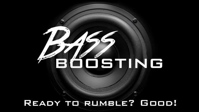 how to bass boost a song