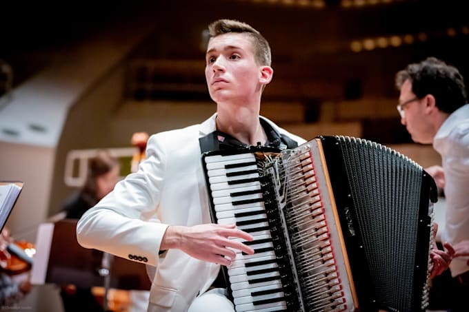record professional accordion track for your song