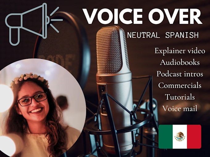 be your professional neutral spanish voice over