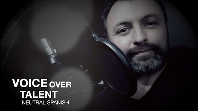 record a professional spanish voice over locutor en español latino