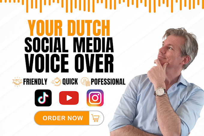 record  a pro dutch male tiktok youtube voice over