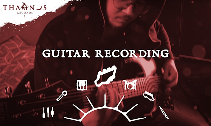 record metal and rock guitars