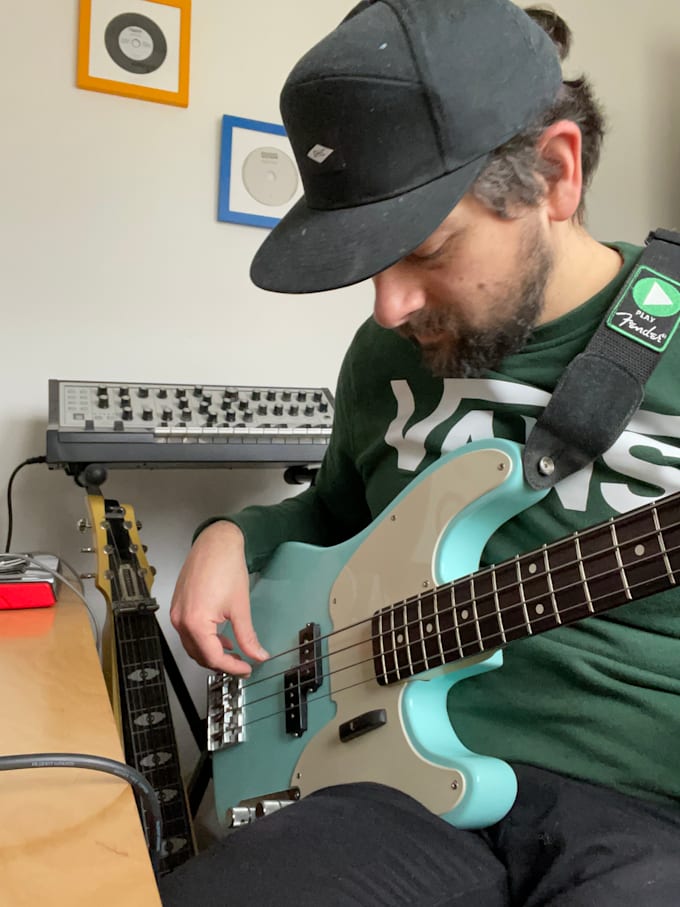 play bass guitar for your song