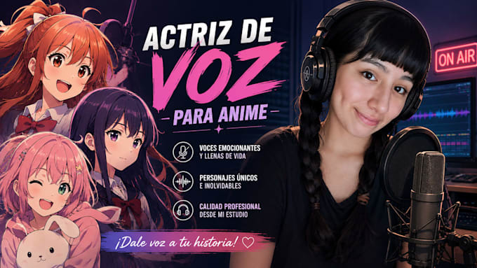 say anything with an anime girl voice for your project