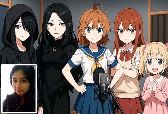 say anything with an anime girl voice for your project