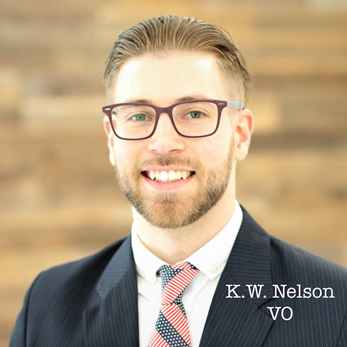 record a professional american male voice over