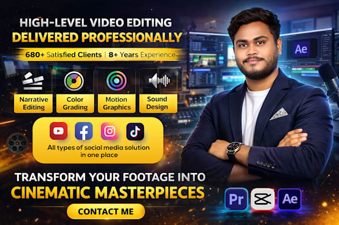 edit engaging social media videos, reels, and shorts