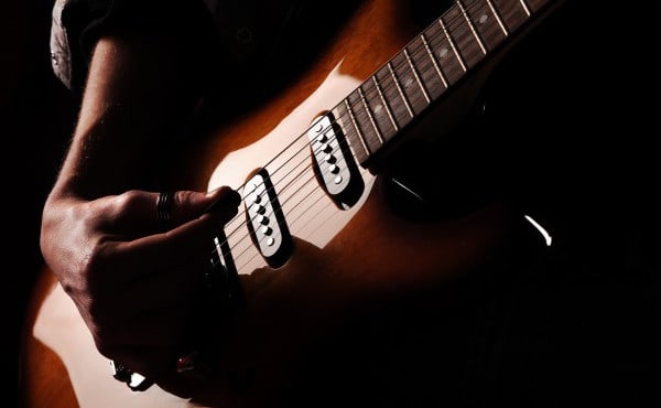 record electric guitar for your original or cover song