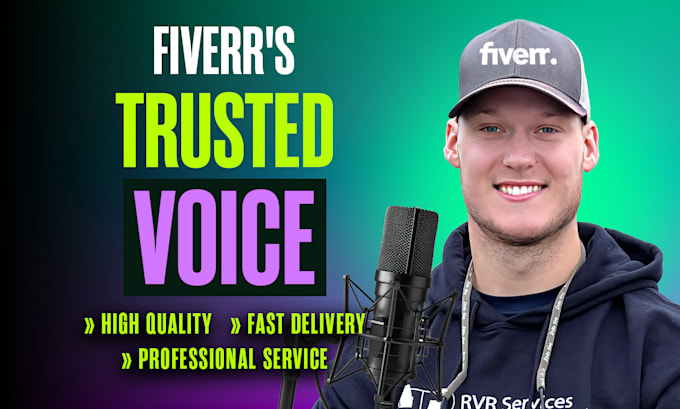 do a conversational deep male voiceover