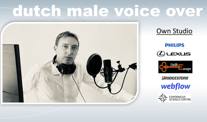 be your voice over for an explainer video elearning or audiotour