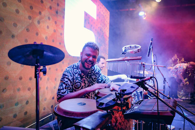 record amazing live percussion for your music