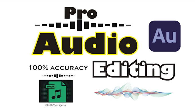 audio editing fix repair cleaning trim split cut marge sync