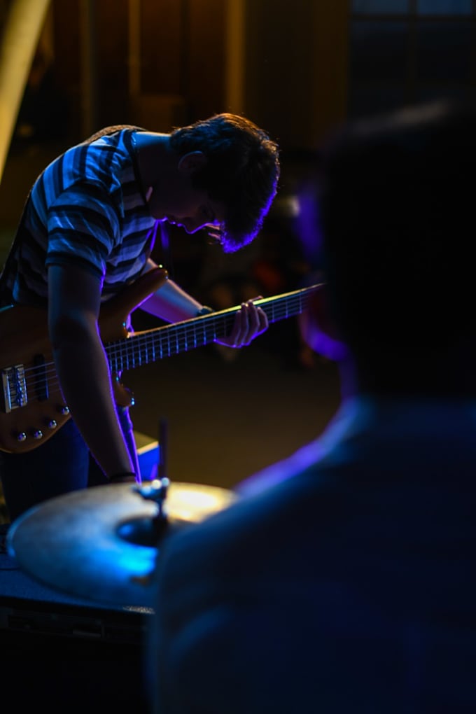 record bass for your songs or tracks