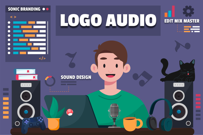 sound design your brand, logo, youtube or twitch intro