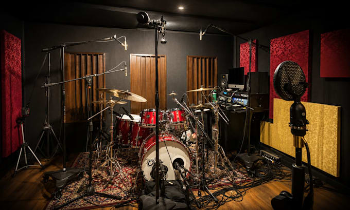 record professional acoustic drums for your song