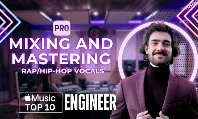 tune mix and master rap and hip hop vocals