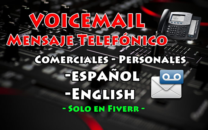 record a professional voicemail IVR greeting phone message
