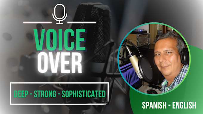 a professional neutral spanish voiceover