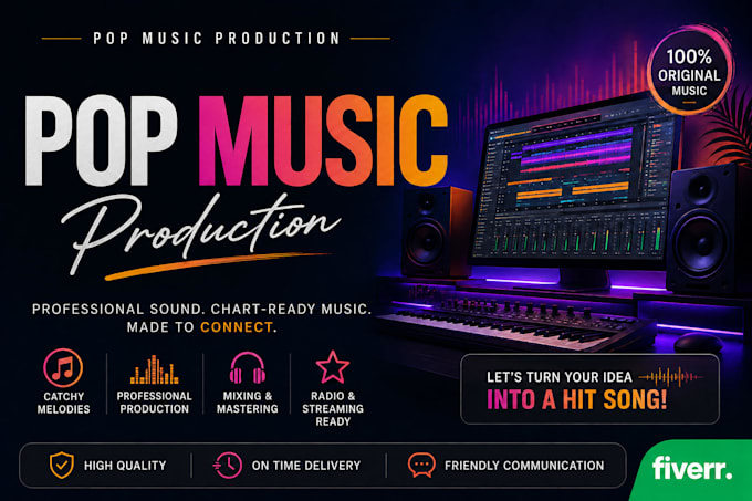 produce pop music for you