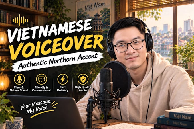 be your vietnamese voice for ads, videos, and more