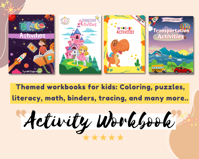 Create printable activity book and workbooks for preschoolers to adults ...