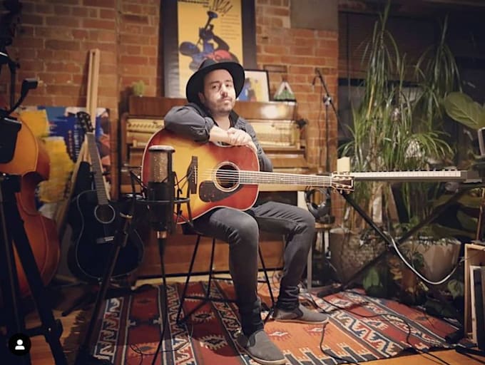 record professional acoustic guitar tracks for your song