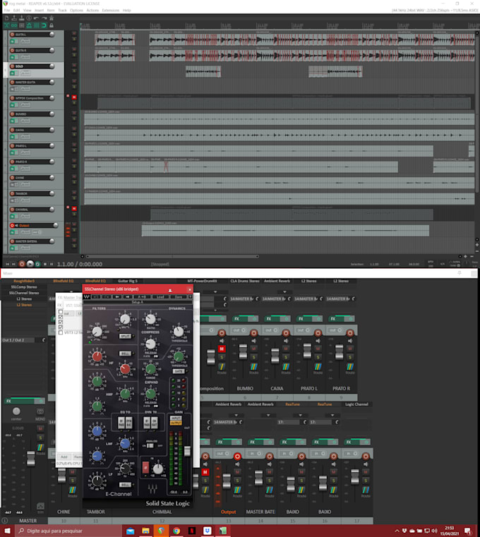 create original heavy metal song