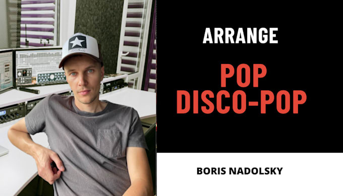 arrange your song into pop, disco pop