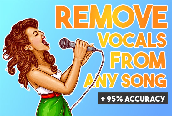 Remove vocals or background music from your song or video by Manas_swain |  Fiverr