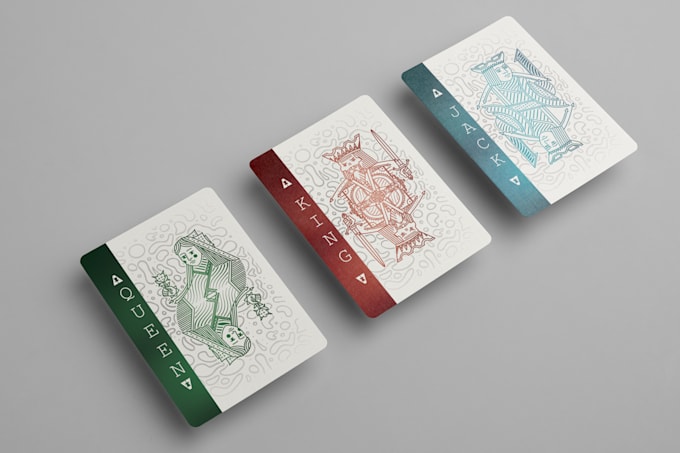 design creative and professional cards game for you