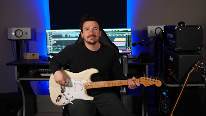 record pro acoustic and electric guitars for your music