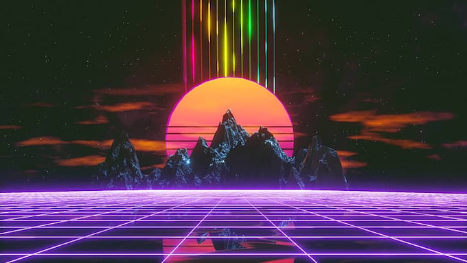 produce no copyright cyberpunk retrowave synthwave music for you