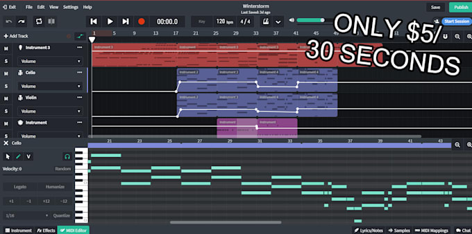 make orchestral, rock, or chill soundtrack