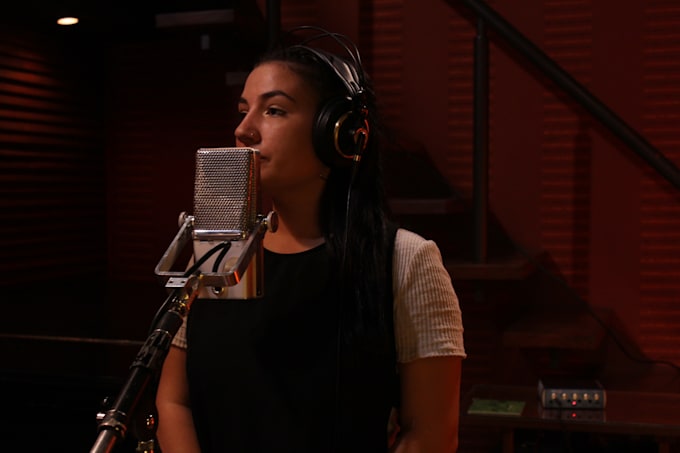 record the vocals for your song
